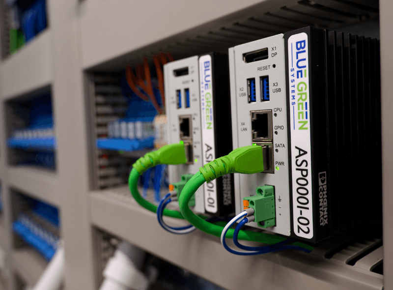 Adaptive map controller hardware module installed in a treatment plant control cabinet